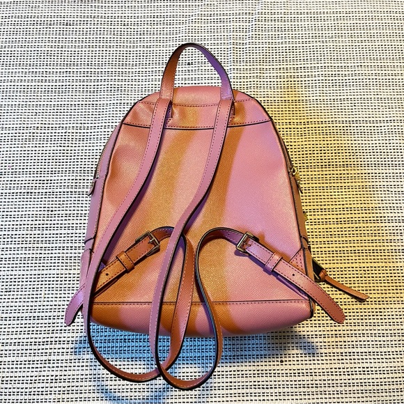 Michael Kors Pink Studded Backpack - Picture 3 of 8